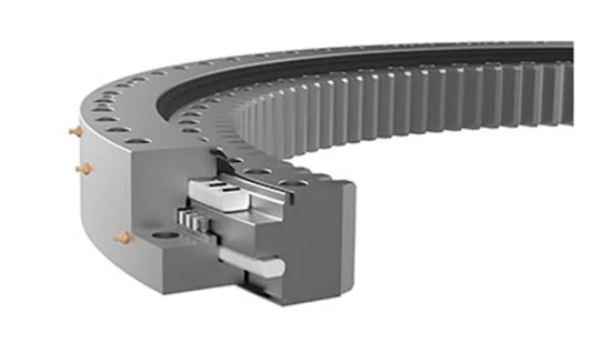Fabricante europeu de rolamentos giratórios de rolos cruzados simples Rolamento giratório europeu